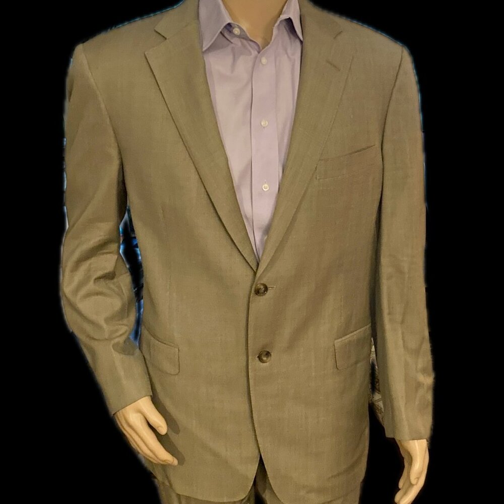 2 Piece Suit Michael McBride Canada 42-36R 100% Wool/Laine